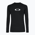 Oakley Ellipse Rashguard Männer schwimmen Shirt schwarz FOA40376702E
