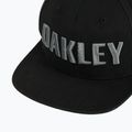 Herren Oakley Snapback Blackout Baseballkappe 3