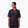 Radtrikot Damen Oakley Wmns Factory Pilot Rc SS schwarz-violett FOA5384