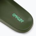 Herren Oakley College Pantoletten grün/schwarz FOF10042486L Pantoletten 8