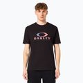 Herren Oakley O Bark 2.0 T-Shirt schwarz/amerikanische Flagge