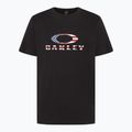Herren Oakley O Bark 2.0 T-Shirt schwarz/amerikanische Flagge 6