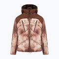 Herren Oakley TC Rykkinn braun Wolken drucken Snowboardjacke 17