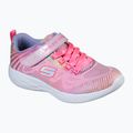 SKECHERS Go Run 600 Shimmer Speeder Kinder Trainingsschuhe hellrosa/multi 11