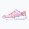 SKECHERS Go Run 600 Shimmer Speeder Kinder Trainingsschuhe hellrosa/multi 13