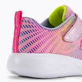 SKECHERS Go Run 600 Shimmer Speeder Kinder Trainingsschuhe hellrosa/multi 9