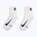 Nike Court Multiplier Max Socken 2 Paar white/white