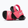 Kinder-Flip-Flops Nike Digital coffee pink/black/white 8