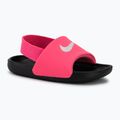 Schlappen Kinder Nike Kawa digital pink/black/white