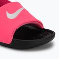 Kinder-Flip-Flops Nike Digital coffee pink/black/white 7