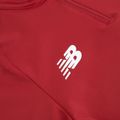 Kinder Fußball Sweatshirt New Balance Training 1/4 Zip gestrickt kastanienbraun NBEJT9035 3