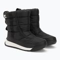 Sorel Outh Whitney II Puffy Mid Kinderschneestiefel schwarz 4