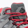 Damen-Trekkingstiefel Columbia Redmond III Mid Wp grau 1940611 7