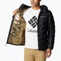 Herren Columbia Labyrinth Loop Daunenjacke mit Kapuze schwarz 4