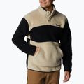 Columbia Rugged Ridge Sherpa 1/2 Herren Fleece Sweatshirt beige und schwarz 1952393 4