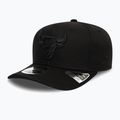 Neue Era Tonal Schwarz 9Fifty Stretch Snap Chicago Bulls Kappe schwarz 4