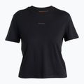 Trekking Shirt Damen icebreaker Merino 150 Tech Lite III SS Crop Tee black 6