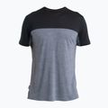 Trekking Shirt Herren icebreaker Merino Cool-Lite Sphere III SS Tee Colour Block graphite hthr 7