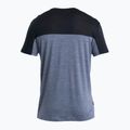 Trekking Shirt Herren icebreaker Merino Cool-Lite Sphere III SS Tee Colour Block graphite hthr 8