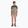 Trekking Shirt Herren icebreaker Merino Cool-Lite Sphere III SS Tee Colour Block lichen/loden 2
