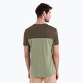 Trekking Shirt Herren icebreaker Merino Cool-Lite Sphere III SS Tee Colour Block lichen/loden 3