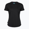 Damen-Trekking-T-Shirt icebreaker Merino 125 Cool-Lite™ Sphere III black