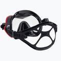 Mares One Vision Tauchmaske schwarz/rot 411046 4