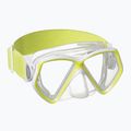 Mares Combo Pirate Neon gelb/weiß/klar Kinder Schnorchelset 411788BB 2