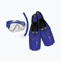 Mares Nateeva Keewee Tauchset Maske + Schnorchel + Flossen blau 41757 12