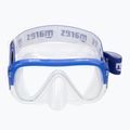Mares Keewee Schnorchelmaske klar und marineblau 411075 2