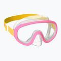 Mares Combo Jelly rosa/gelb/klar Kinderschnorchelset 2