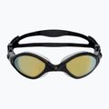 Zoggs Tiger LSR+ Titanium gold Schwimmbrille 461092 2
