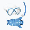 Mares Combo Zoo blau Kinderschnorchelset 6