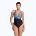 Einteiliger Damen-Badeanzug Zoggs Seamarine Panel Crossback 3