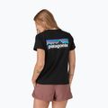 Damen Patagonia P-6 Logo Responsibili-Tee schwarz 2