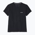 Damen Patagonia P-6 Logo Responsibili-Tee schwarz 3