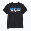 Damen Patagonia P-6 Logo Responsibili-Tee schwarz 3