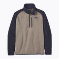 Herren Patagonia Better Sweater 1/4 Zip Fleece-Sweatshirt oar tan 3