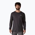 Patagonia Cap Cool Merino Blend Longsleeve Herren Grafik Erbe header/schwarz