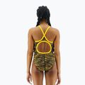 Einteiliger Badeanzug Damen TYR Fizzy Diamondfit schwarz-gold DFIZ_8_28 5