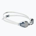 TYR Stealth-X Performance Verspiegelt Silber/Weiß Schwimmbrille