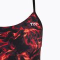 Einteiler Badeanzug Damen TYR Durafast Elite Energia Cutoutfit red 3