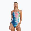 Damen Badeanzug TYR Durafast Elite Bravura Cutoutfit white/multi