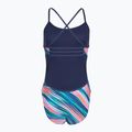 Damen-Einteiler Badeanzug TYR Durafast Elite Riptidal Trinityfit pink/multi 2