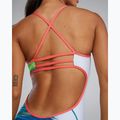 Einteiler Badeanzug Damen TYR Durafast Elite Bravura Trinityfit white/multi 6