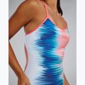 Einteiler Badeanzug Damen TYR Durafast Elite Bravura Trinityfit white/multi 7