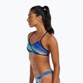 Bikini-Oberteil TYR Riptidal Trinity teal/orange 3