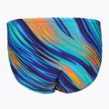 Schwimm-Slips Herren TYR Durafast Elite Riptidal Briefs teal/orange 2