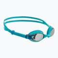 TYR Kinderschwimmbrille Swimple Metallized silber / blau