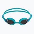 TYR Kinderschwimmbrille Swimple Metallized silber / blau 2